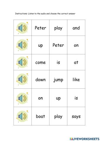 Peter and Jane 3A - part 1