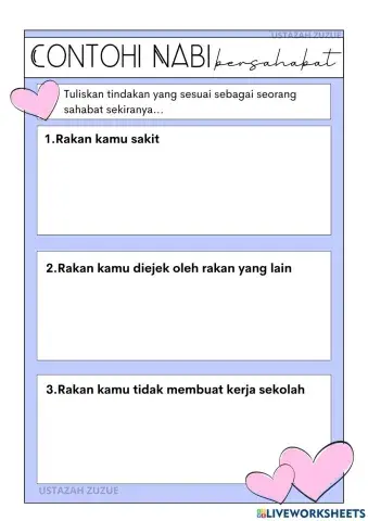 Nabi Muhammad SAW Sahabat Sejati