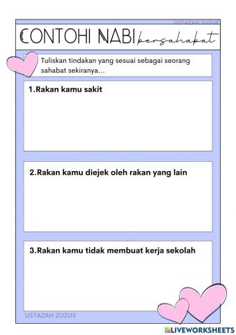 Nabi Muhammad SAW Sahabat Sejati