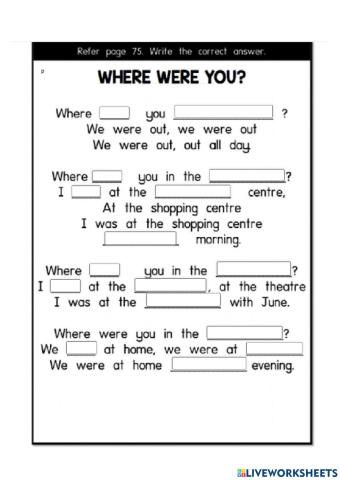 Where were you yesterday?