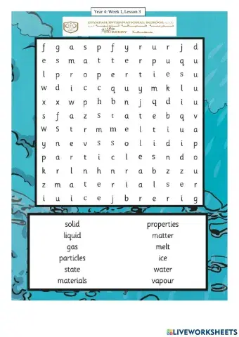 Science Term 1 Lesson 3