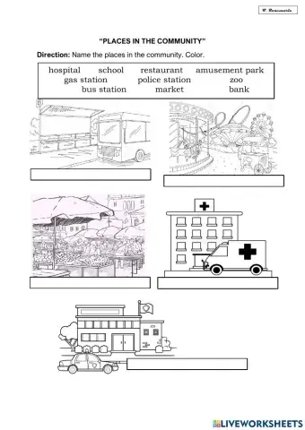 Places in the community