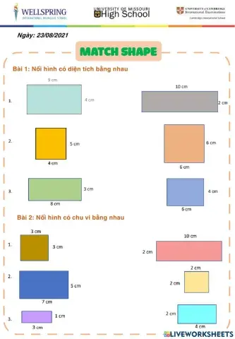 Ôn tập hình học, đại lượng