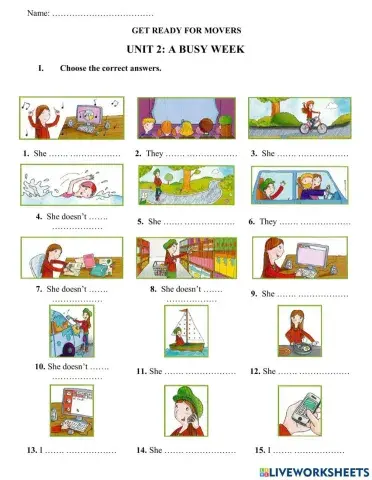 GRFM - Unit 2 - Like + ing