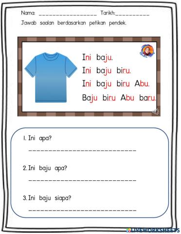 BM Pemahaman Ayat Mudah