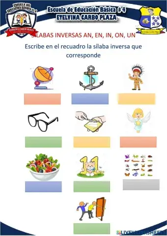 Silabas inversas an en in on un