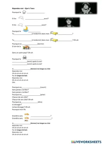 Répondez-moi - Gjon's Tears