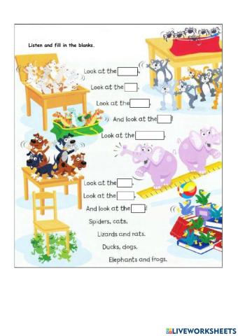 Unit 3 : Listen and write