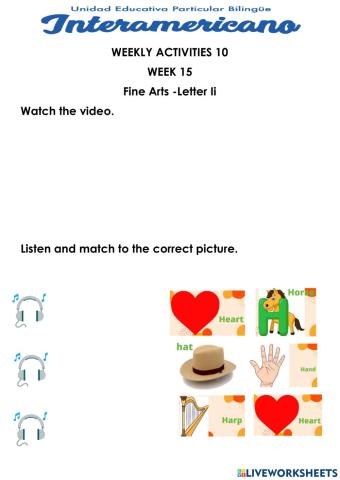 Weekly Activity10