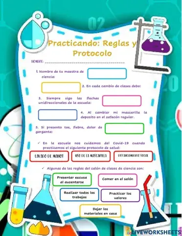 Reglas y Protocolo de Salud