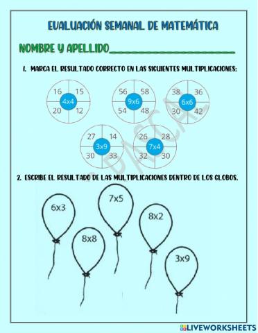 Demuestro lo aprendido