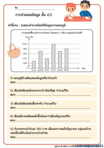 การนำเสนอข้อมูล ป.5 (1)