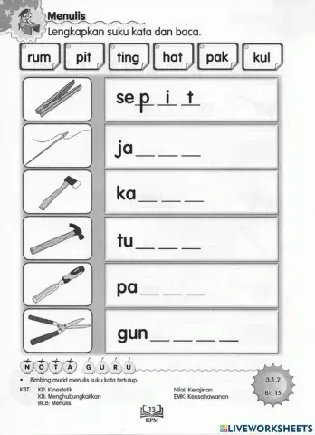 Ppki tahun 3 bahasa melayu