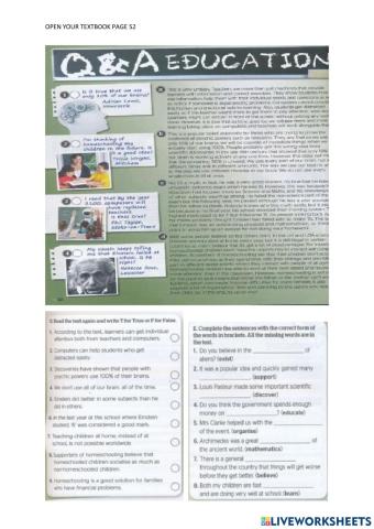 Reading form 4 textbook unit 4