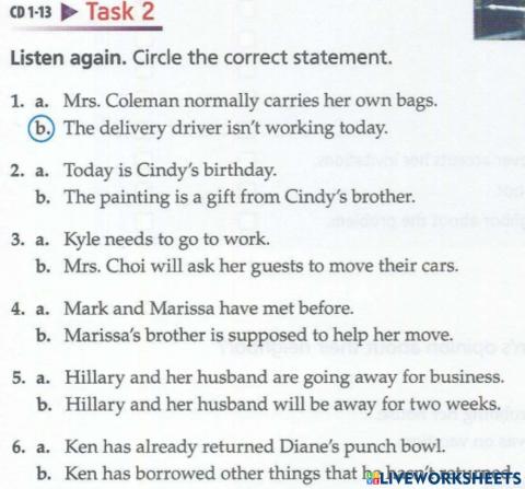 Unit 3 - Listening 2 Task 2 (Tactics - Developing)