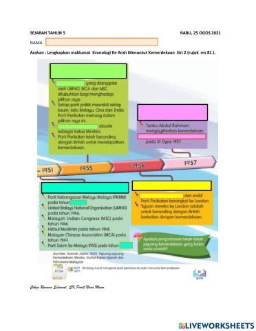 Ke Arah Menuntut Kemerdekaan Siri 2