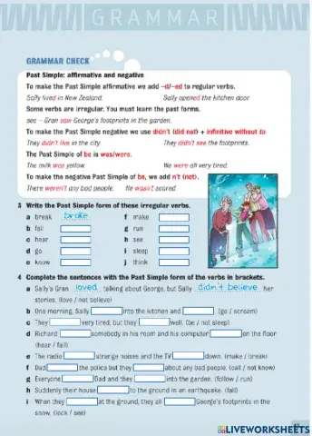 Past -Footprints in the snow