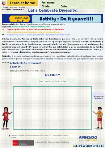 Let-s Celebrate Diversity - DIY