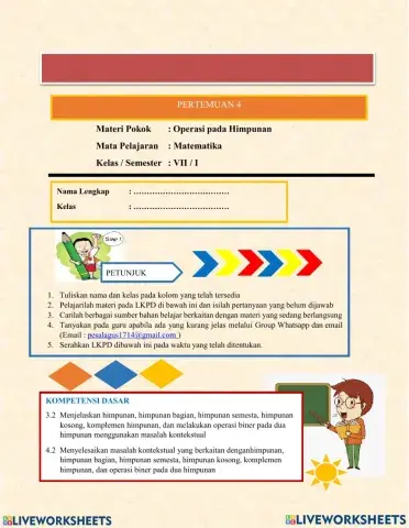 Himpunan Pertemuan 4