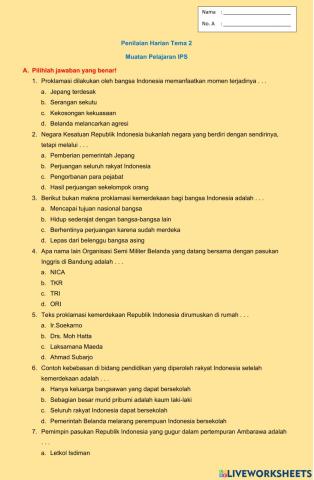 Makna Proklamasi Kemerdekaan