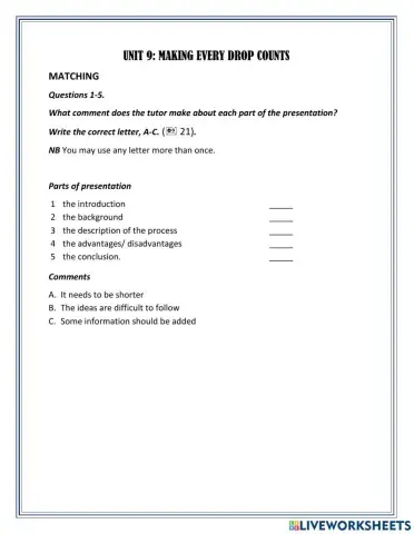 Complete IELTS 4-5 Unit 9 Listening SB