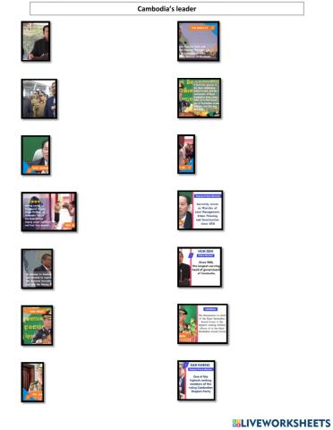 Cambodia's leader 2020-2021