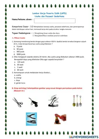 Usaha dan pesawat sederhana