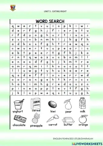 Unit 5-Food-Eating Right