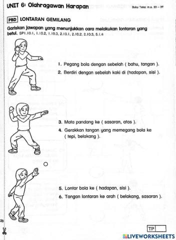 Pj tahun 3 : Lontaran Gemilang