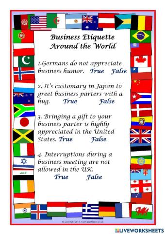 Business Etiquette Around the World