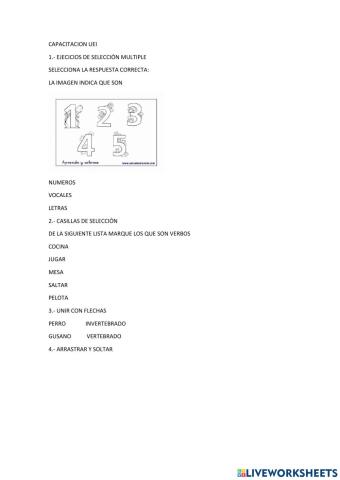 Hoja de prueba taller uei