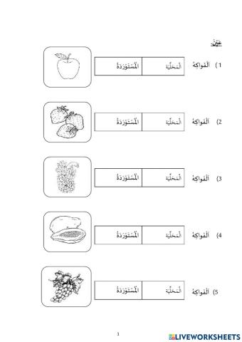 Latihan pengukuhan bahasa arab 2