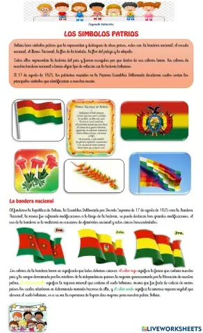 Los símbolos patrios