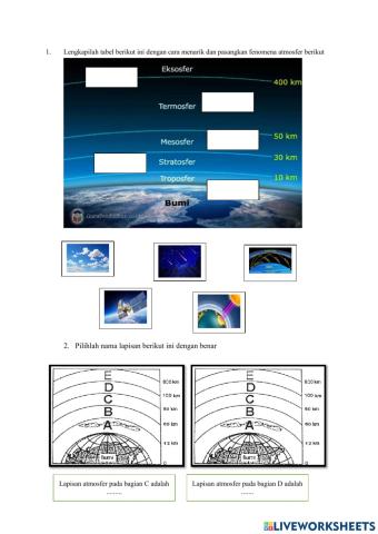 Dinamika atmosfer dan dampaknya terhadap kehidupan