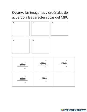 Movimiento rectilíneo uniforme