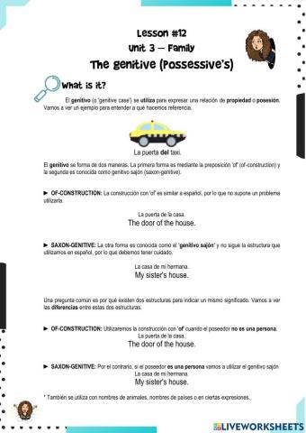 FinEs English II - Lesson 12