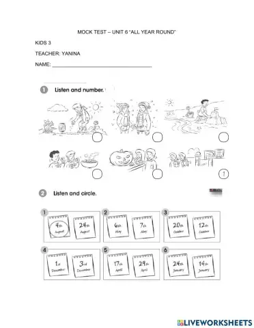 Mock test - gmf2- unit 6