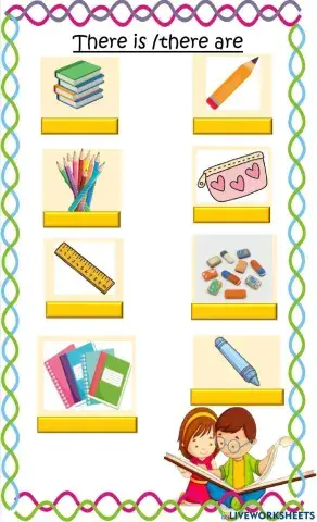 There is and there are