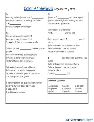 Color Esperanza