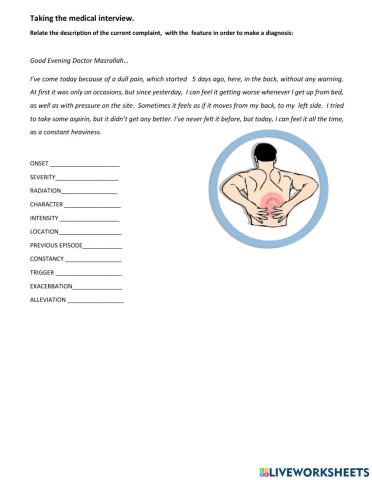 Taking the interview