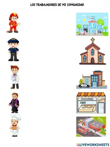 Los trabajadores de mi comunidad