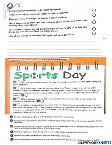 Form 4 Unit 4 Opinion Essays part 1