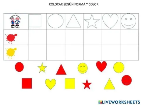 Agrupacion por agrupacion por color y forma