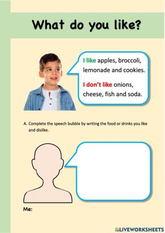 What do you like to eat?