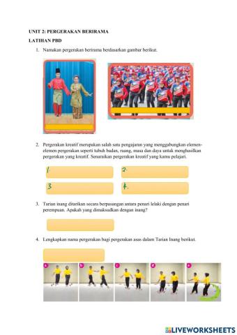 PJPK T2 Unit 2: Pergerakan Berirama