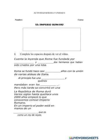 Actividad semana 5 unidad 4