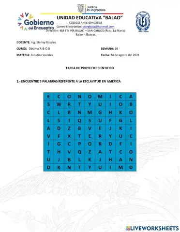 Esclavitud en América