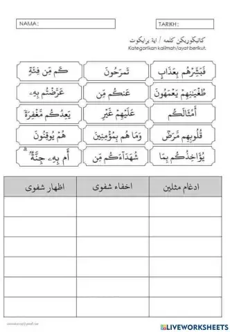 Hukum mim mati (sakinah)