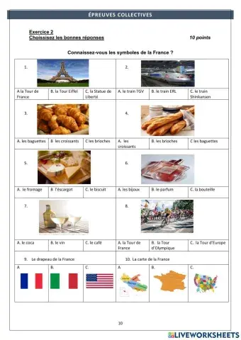 Les symboles de la France