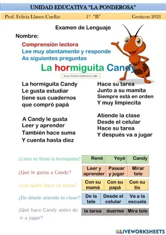 Comprención lectora